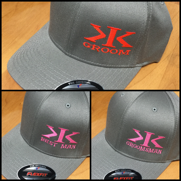 K.I.K. WEDDING LOGO FITTED HATS – Kustomz Ink Klothing