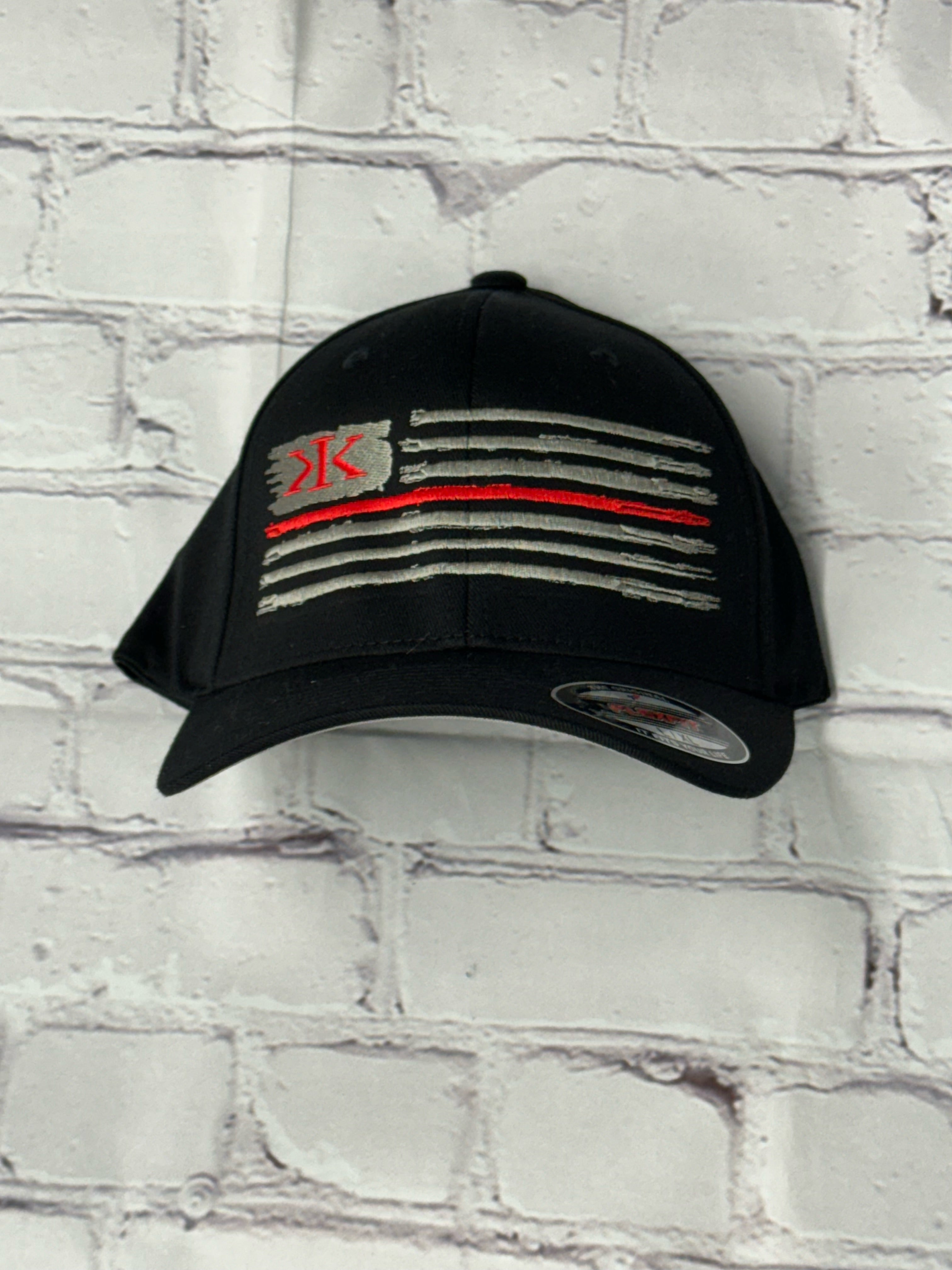 K.I.K. FLAG FITTED HATS – Kustomz Ink Klothing