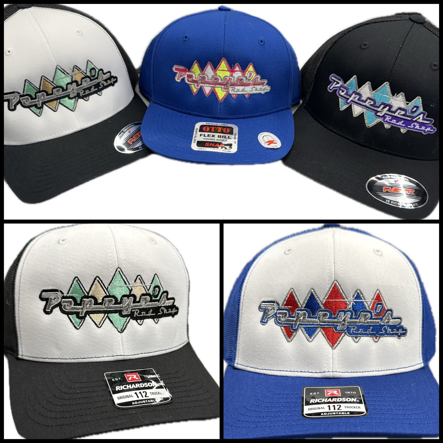 POPEYE'S ROD SHOP LOGO FITTED HATS