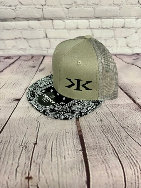 DECKY SNAPBACKS WITH MATCHING K.I.K. LOGO