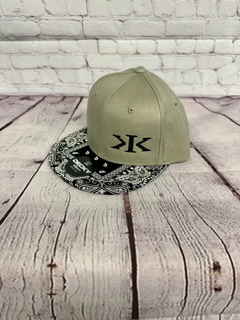 DECKY SNAPBACKS WITH MATCHING K.I.K. LOGO