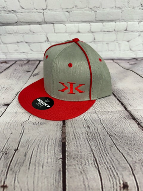 DECKY SNAPBACKS WITH MATCHING K.I.K. LOGO