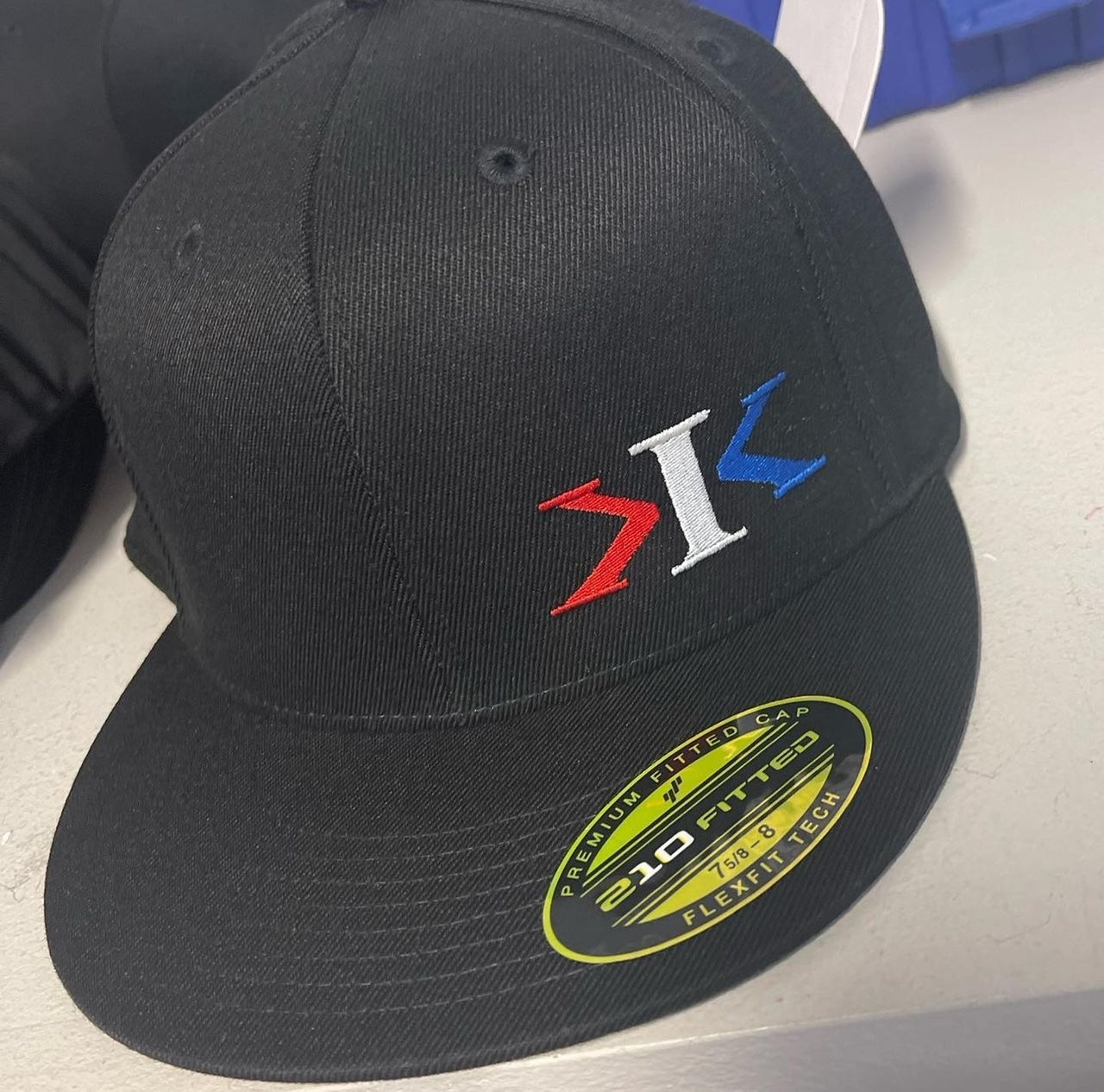 K.I.K. 3 COLOR LOGO FITTED HATS – Kustomz Ink Klothing